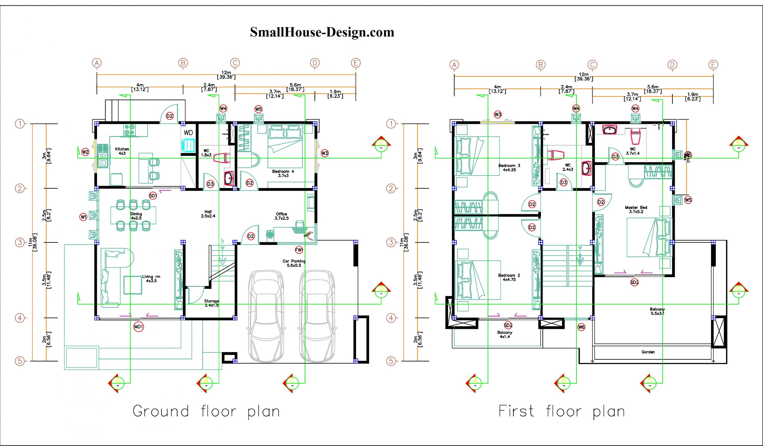 House Floor Plans With Dimensions Pdf