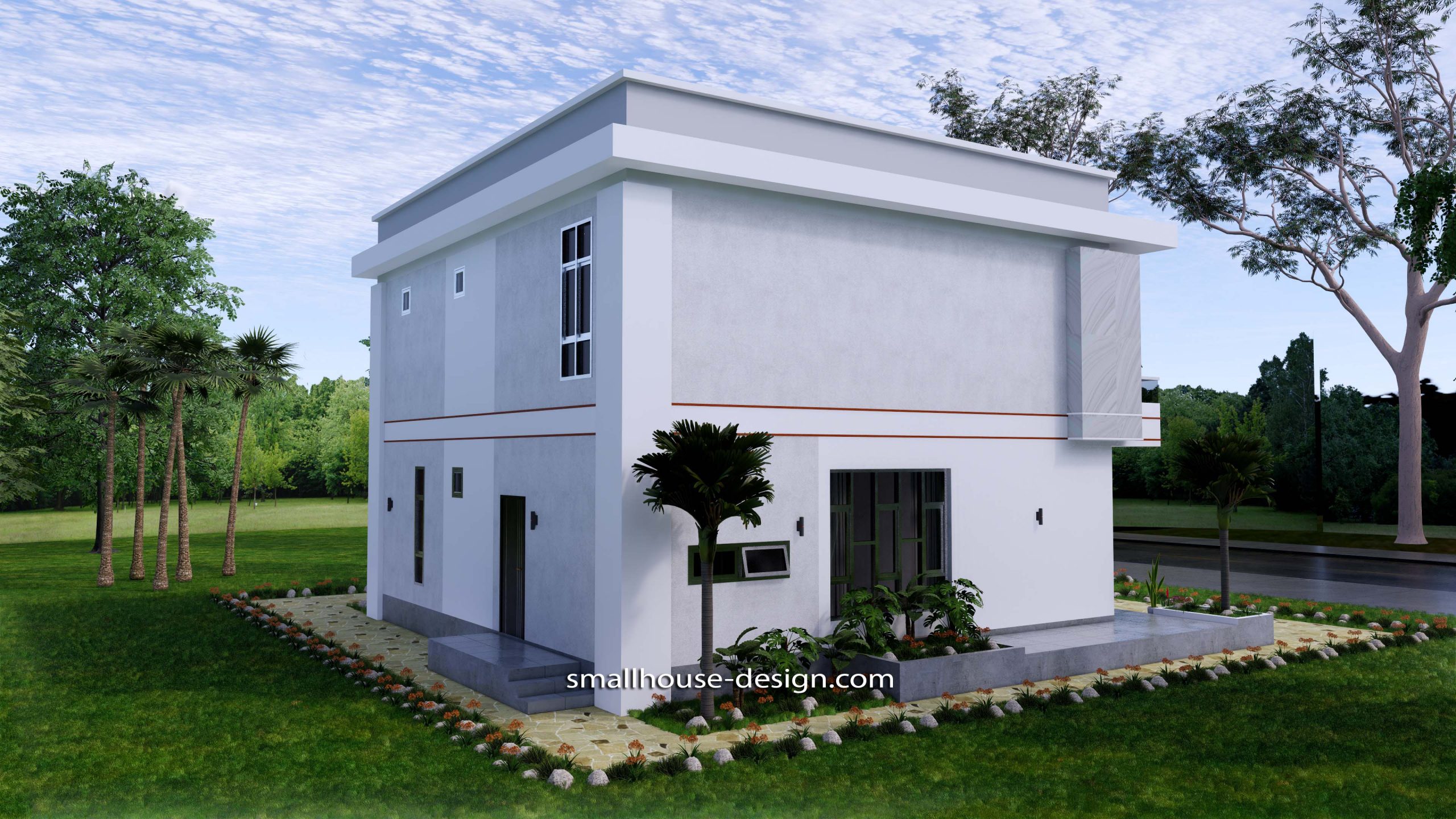 Small House Plan 12x11 m 40x36 Feet 4 Beds Pdf Full Plan - Small House ...