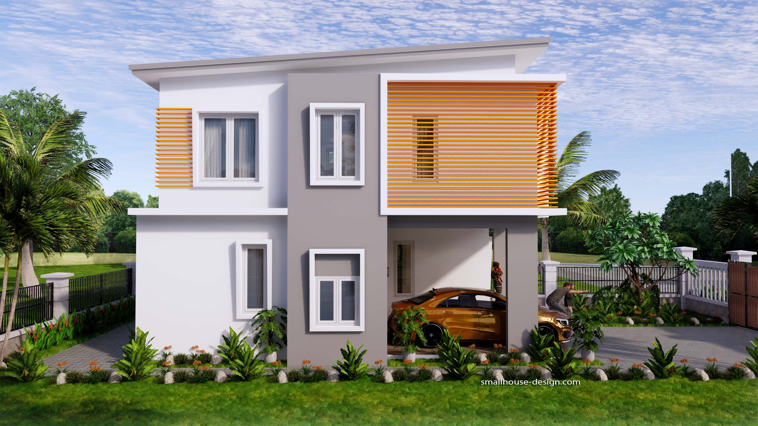 Small Home Plan 6x9 Meter 20x30 Feet 3 Beds - Small House Design Plan